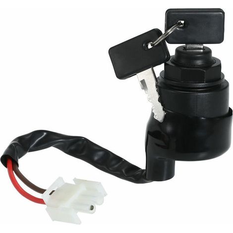 Remplacement Pour Interrupteur A Cle D'Allumage De Chariot De Golf Yamaha Et Cles A Essence Ou Electrique G11 G16 G21 9604 Jn88251009, Noir (1/5)