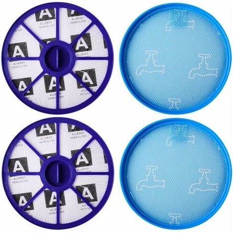 Kit BF avec 2 filtres lavables et remplaçables pour aspirateurs Dyson DC29, DC19, DC19T2, DC20 et DC21 - AquaForge (1/5)