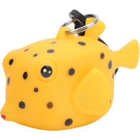 Étui de protection anti-poussière pour embout de plongée, motif poisson jaune tacheté, avec clip pour régulateur (1/5)