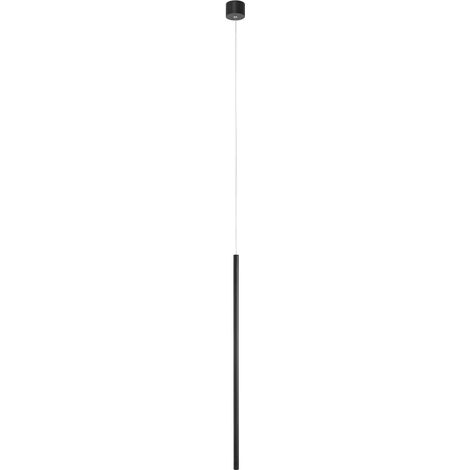 [NEUWERTIG] B-Ware Nova Luce Pendelleuchte Hängeleuchte Elettra Led Schwarz Warmweiß Aluminium 5 W