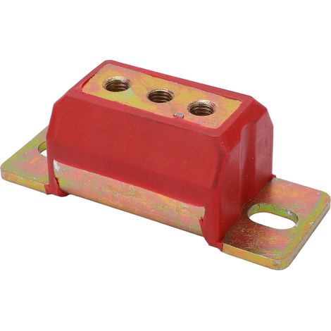 Support de Transmission Kit Rouge PU Métal Haute Dureté Remplacement pour JEEP Auto 1958-2001 (1/5)
