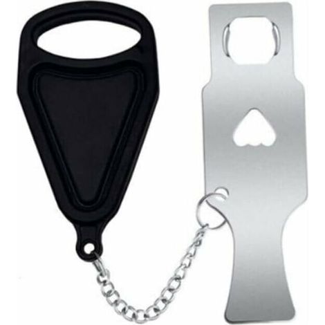 Serrure de Porte Portable, Serrure de Voyage, Serrure de Porte Portative, pour H么tel, Maison, Appartement (1/5)