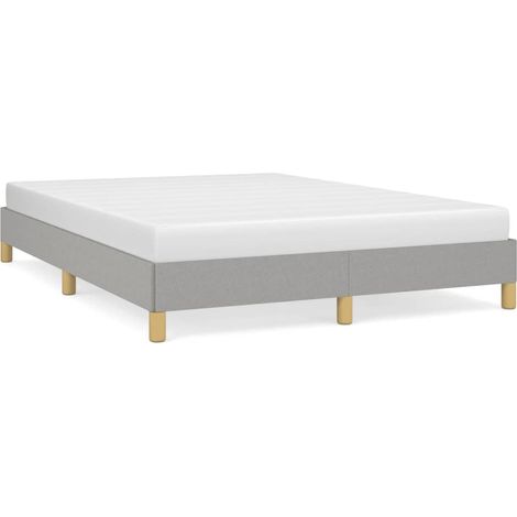 Maison Exclusive - Giroletto senza Materasso Grigio Chiaro 140x190 cm Tessuto