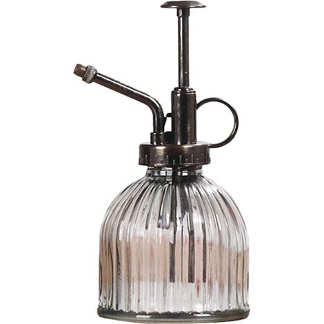 Vaporisateur en Verre Rétro pour Plantes avec Pompe en Plastique, Arrosoir à Pulvérisation pour Jardin (1/5)