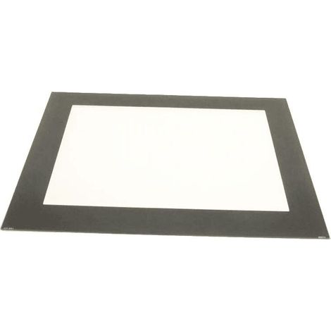 Vitre de porte intérieure 525X415 mm – Compatible four et cuisinière Bosch, Siemens, Neff, Junker – Verre trempé résistant à la chaleur