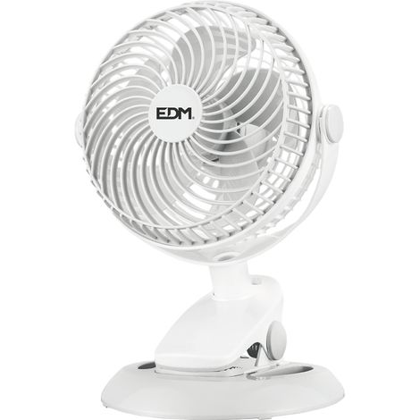 Ventilateur Portable Pince Edm Sans Fil, Fixation Polyvalente - Edm
