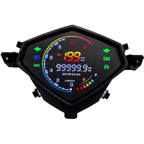 Compteur kilométrique numérique à LED multicolore pour moto YAMAHA Mio125, MIO I125, Mio110, Mio M3 (1/5)