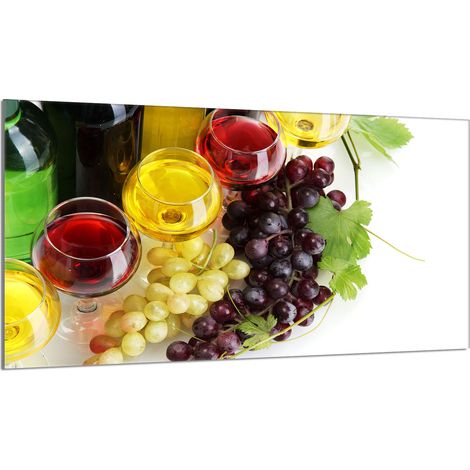 protège-plaque de cuisson en verre 90x52 Vin (1/5)
