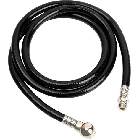 Tuyau de gonflage de pneus de 1 m/1,3 m de longueur, tuyau pneumatique en PVC 1/4", tuyau d'air 400 psi (1)