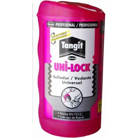 FPLUS hilo teflon sellador 80 mts tangit , Descripción
Hilo PTFE Para Roscas Universal 80 m.
- Longitud: 80 metros.
- Descripción: Uni-Lock es un sellador universal apropiado para
