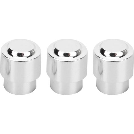 Lot de 3 boutons de sélecteur en plastique, confortables et fonctionnels, pour accessoires d'instruments de musique. (1/5)