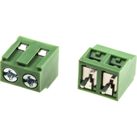 Bornier pour circuit imprimé RS PRO 2 contacts 1 rangée(s) pas de 5mm