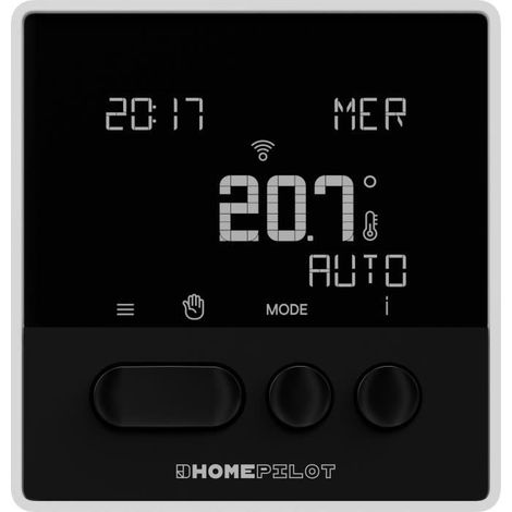Klassischer Smart-Thermostat mit Empfänger - HOME PILOT - Vernetzte Heizung - Programmierung  Energieeinsparungen