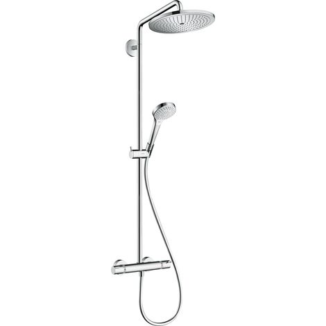 Tubo de ducha Croma Select S 280 1jet con termostato, cromado, (1/5)