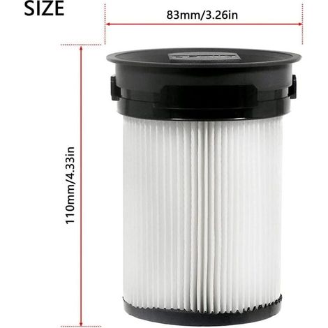 Lot de 2 filtres pour Miele Triflex HX1 Series Accessoires pour aspirateur balai sans fil,filtre aspirateur miele (1/4)