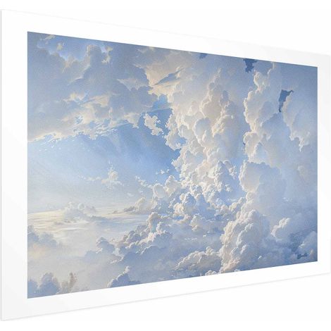 Poster – Die Sonne enthüllt die Geheimnisse der Wolken: Spektakuläre Bilder am Himmel (1/4)