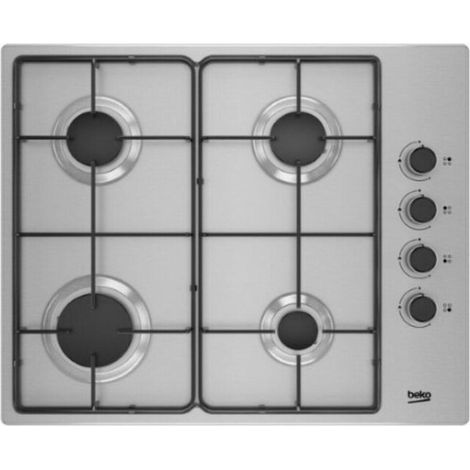 Beko HIGG 64103 SX Gasherd Edelstahl 60 cm