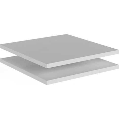 Tablette Claus, Blanc, Lot de 2, Vicco (1/5)