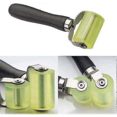 Rouleau d'application pour insonorisation automobile, rouleau pour joints de papier peint (noir, 3 cm) - Bonne édition 0724 (1/3)