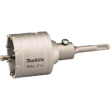 Makita HM Hohlbohrkrone-Set Ø 68 mm 50 mm 8 Zähne SDS-PLUS D-74011