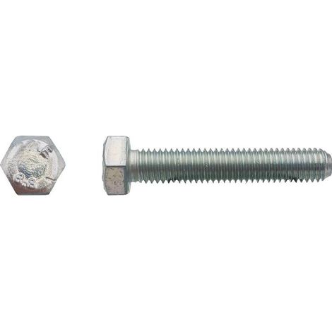 500 Vis Métaux Tête Hexagonale F/Total 5 x 16 mm - 4017 - 8.8 - Zingué CR3 - D-Work