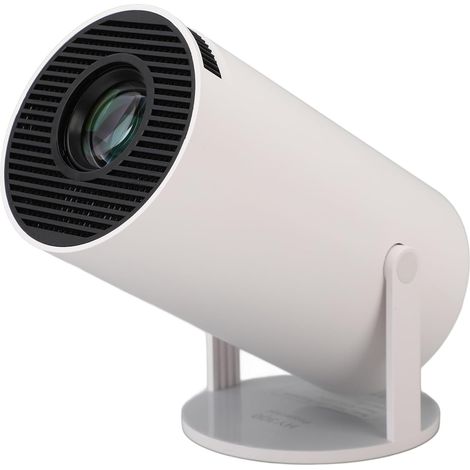 Mini Projecteur 4K avec WiFi 5G et Bluetooth, Projecteur de Film Extérieur Rotatif à 270 Degrés 1 Go + 8 Go avec Correction Automatique, Projecteur de Cinéma Maison 40-130 pour