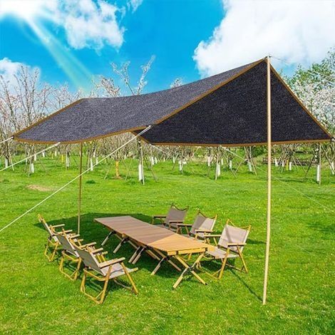 Schattiernetz, Sonnenschutznetz mit 70 % UV-Schutz, winddichtes Schattiergewebe für Gewächshäuser, Gärten, Pergolen, Terrassen, Rasenflächen und Tierhäuser, 90 x 490 cm (1/3)
