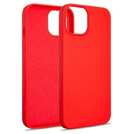 Beline Silikonhülle für iPhone 15 (6,1 Zoll), rot/rot