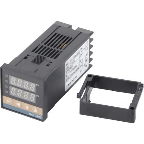 Regulateur De Temperature PID - Thermostat Numerique Avec Sonde Thermocouple - Pour Four Incubateur Injection - REX-C100 - 1 Unite (1/5)