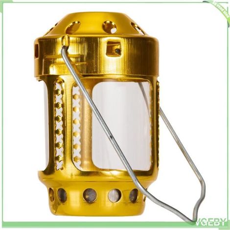 Lanterne à bougie - FAFEICY - Lander - Portable - Alliage d'aluminium - Crochet suspendu, verre résistant (1/5)