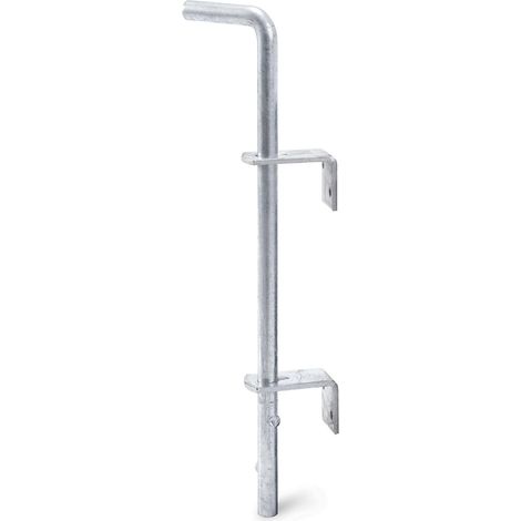 Alberts 314057 Bandella, in diverse versioni, zincato galvanico, con strato spesso passivato, Cilindro Ø13 mm, Misura 800 x 40 mm