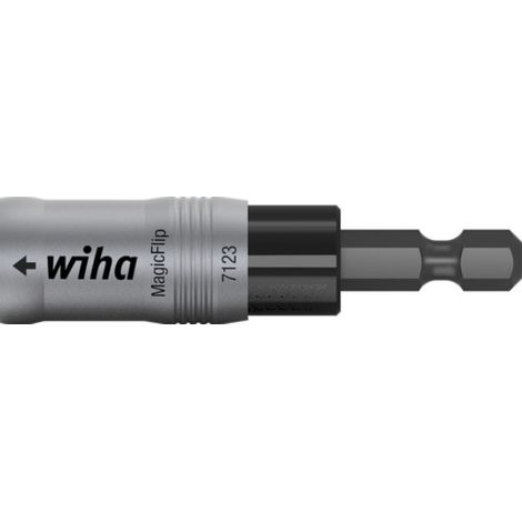 Wiha Portainserti MagicFlip Force, magnetico Con magnete anulare, 1/4" in custodia 62 mm (36800) (1/2)