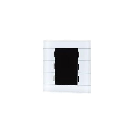 mdt Glastaster II interruptor blanco acabado vidrio