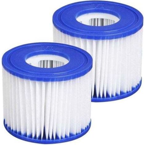 Filtre Spa pour bestway 58323, Cartouche filtrante Taille 6 pour Lay-Z-Spa, pour Monaco, pour Miami, pour Vegas (Lot de 4) (1/3)