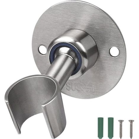 2 supports douche inox – ajustables – diam.22,5 mm (1/5)