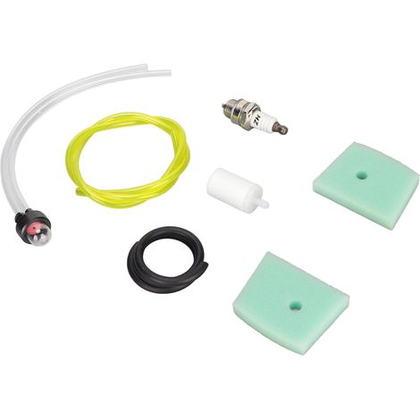 530047721 Luftfilter/Kraftstofffilter mit Zündkerzen-Primerpumpe für Husqvarna 123L 322C Kettensäge (1/5)