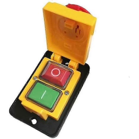 Commutateur à bouton-poussoir triphasé 400 V DZ05 à 7 broches IP55 (1/5)