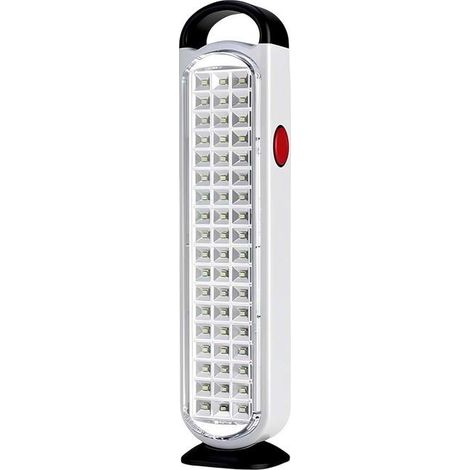 Lampe d'urgence LED - AVIZAR - 12W - Rechargeable USB - Poignée et anneau - Coque anti-chocs (1/5)