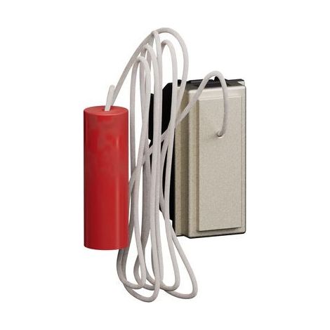 L.Now - Pulsante A Tirante 10 A 250 Va.C. 1 P (No) E 1 P (Nc) ( Bticino Cod. Kc4033 )