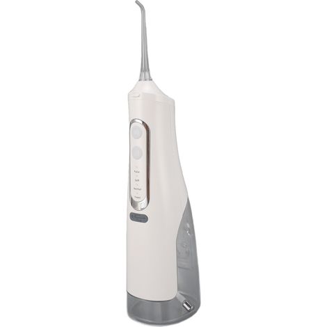 Hydropulseur dentaire sans fil 310 ml rechargeable, étanche IPX7, avec 4 embouts pour la maison et les voyages (1/5)