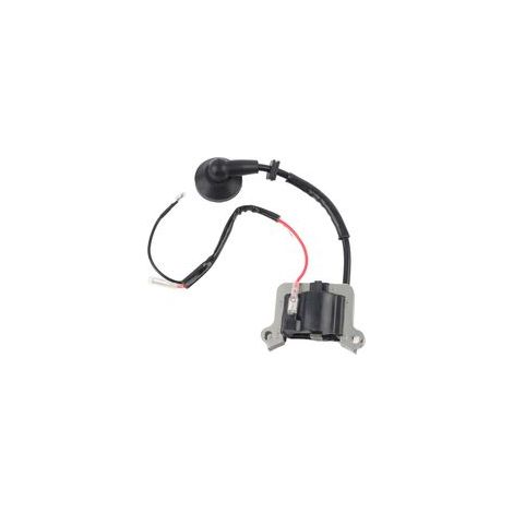 Bobina de encendido para desbrozadora de 63 cc – Instalación plug and play – Materiales: ABS y acero – Longitud: 62 mm 1E48F (1/4)