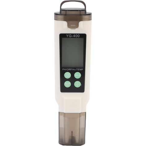 Mètre ORP H2 pH et Temp Haute Sensibilité avec Écran LCD Rétroéclairé pour Eau Hydrogénée Piscine Aquarium Eau Potable (1/4)