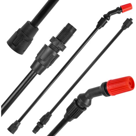 Lancia di prolunga per spruzzatore a pressione in fibra di vetro nera, 80,5 cm (1/4)