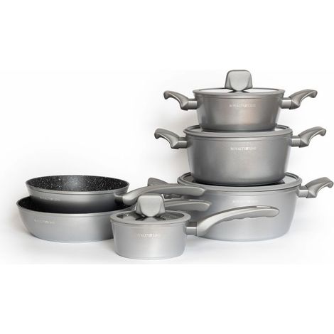 Batterie de cuisine 10 pièces Argenté Roylaty Line RLT01010-SIL (1/5)