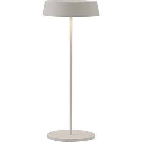 Inemuri Lampada da Tavolo Portatile Bianca LED 2,2W 2700K IP54, Ricaricabile USB, Dimmer Touch Integrato - Rossini Illuminazione (1/5)