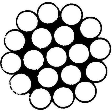 Câble métallique en acier inoxydable 1X19 dur Art. 8378 A4 1,0 mm conditionnement : 250 m (1/3)