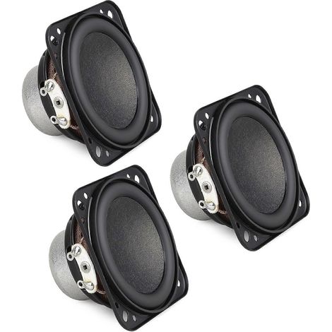 Haut-parleur néodyme 50 mm, 4 ohms, 10 W, basses profondes et faible distorsion, pavillon de 5 cm (2 pouces), multicolore, idéal pour les mélomanes. (1/4)