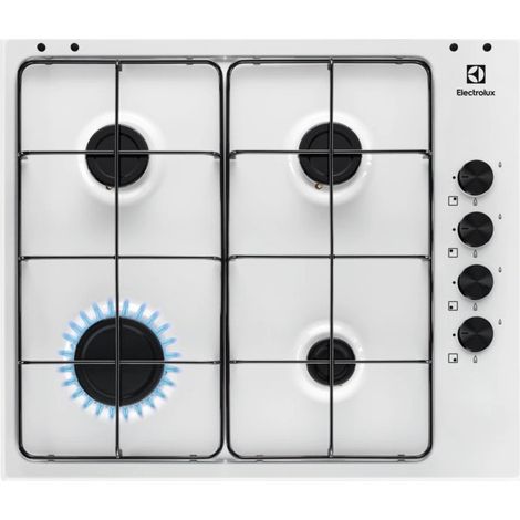 Electrolux KGS6404W Blanco Empotrable 59,5 cm Gas 4 Quemadores