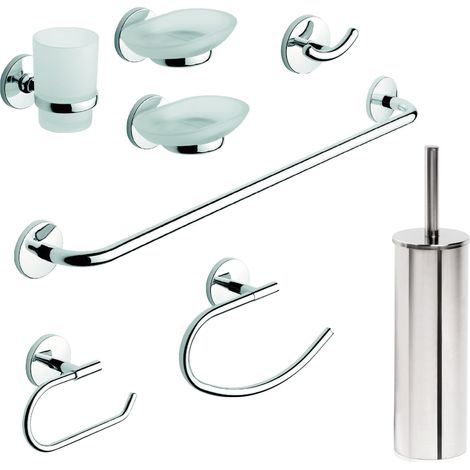 Ensemble complet d'accessoires de salle de bains