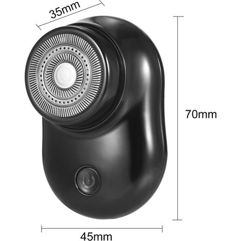 Rasage de papier coupe-barbe électrique Rasage USB Rasage sec et sèche humide sans fil pour les hommes